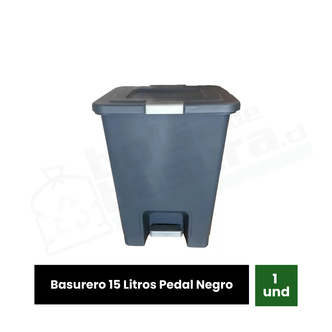 Basurero 15L con Pedal